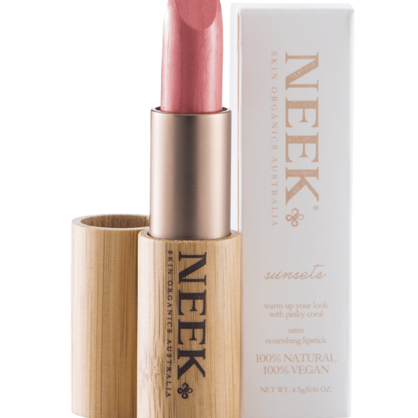 Neek Organics, Natural Vegan Lipstick, Sunset