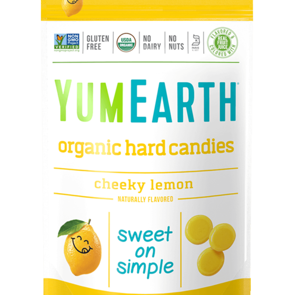 YumEarth, Organic Hard Candies, Cheeky lemon (93.6 g)