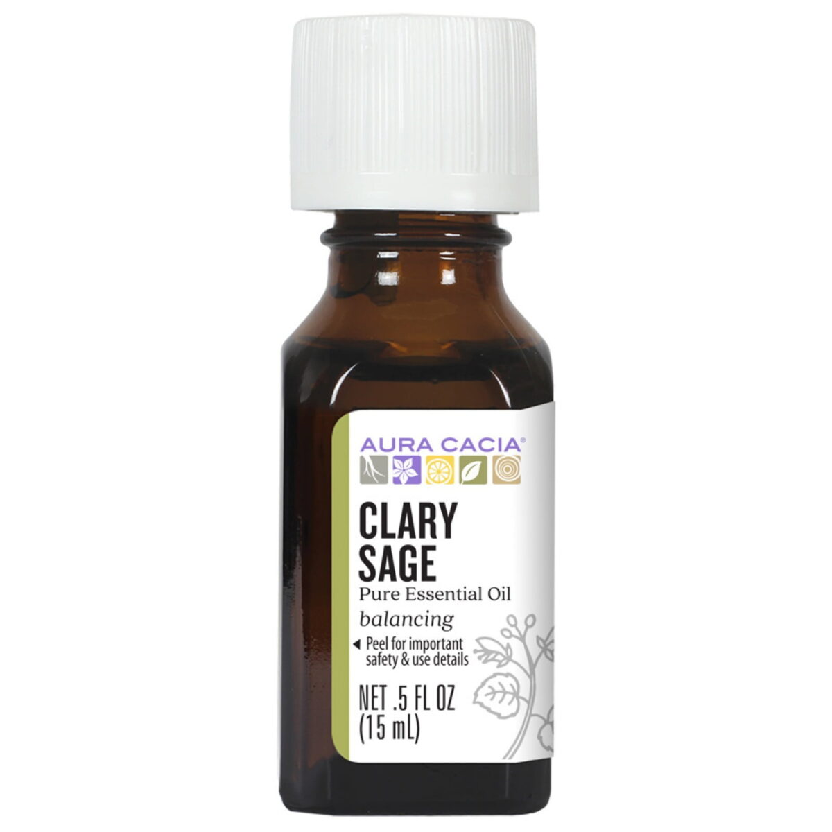 Aura Cacia, Pure Essential Oil, Clary Sage (15 ml) - Image 1