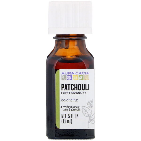 Aura Cacia, Pure Essential Oil, Patchouli (15 ml)