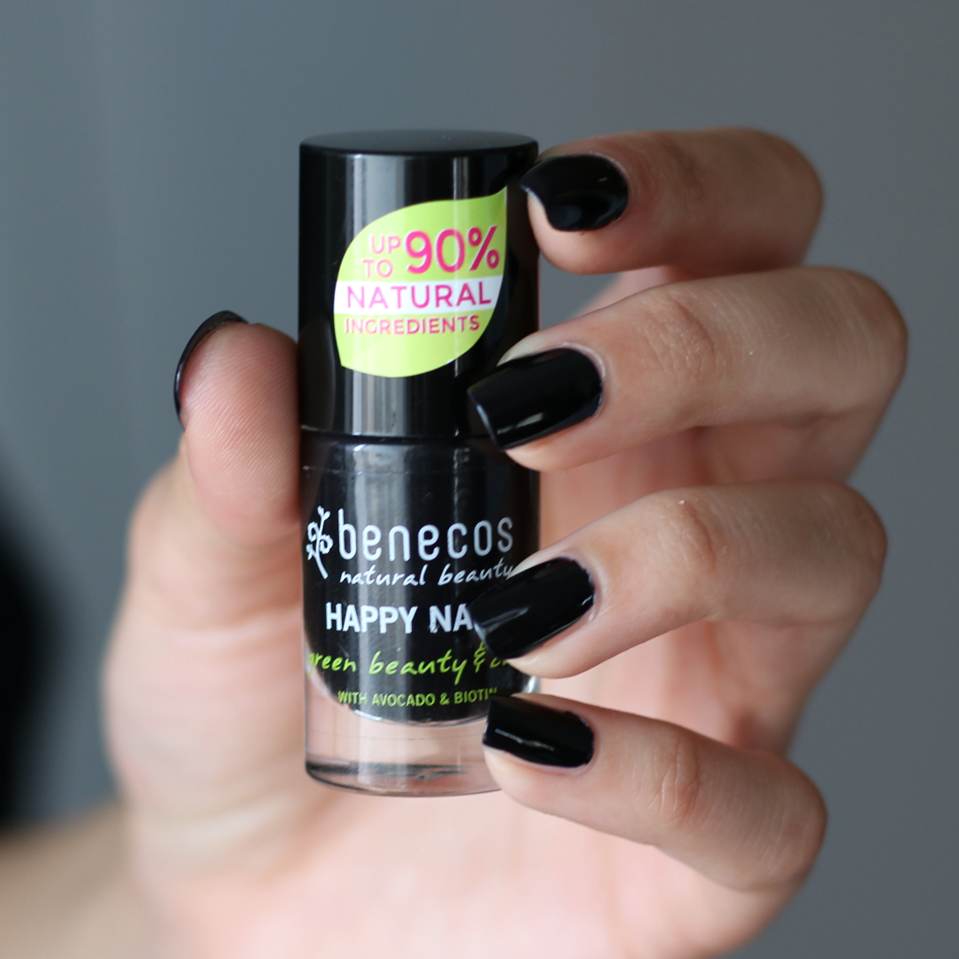 Black Benecos, Happy Nails Nail Polish, Licorice (5 ml) - Image 1