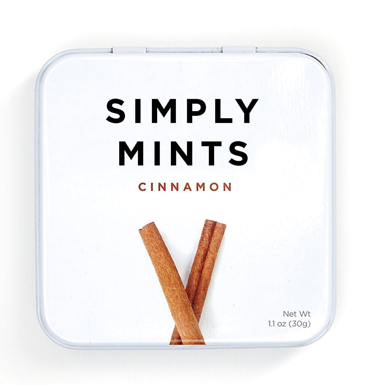 SImplyMints-Cinn-Front_2x Simply Gum, Mints, Cinnamon, 45 pieces (30 g) - Image 1