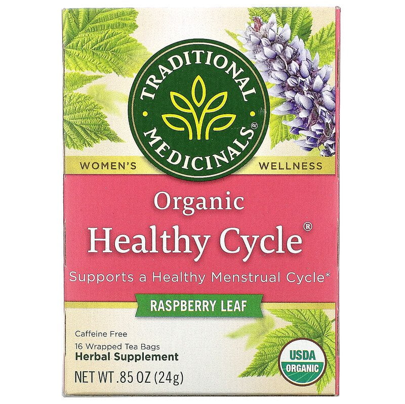 Healthy cycle Traditional Medicinals, Healthy Cycle (16 Tea Bags) - Image 1