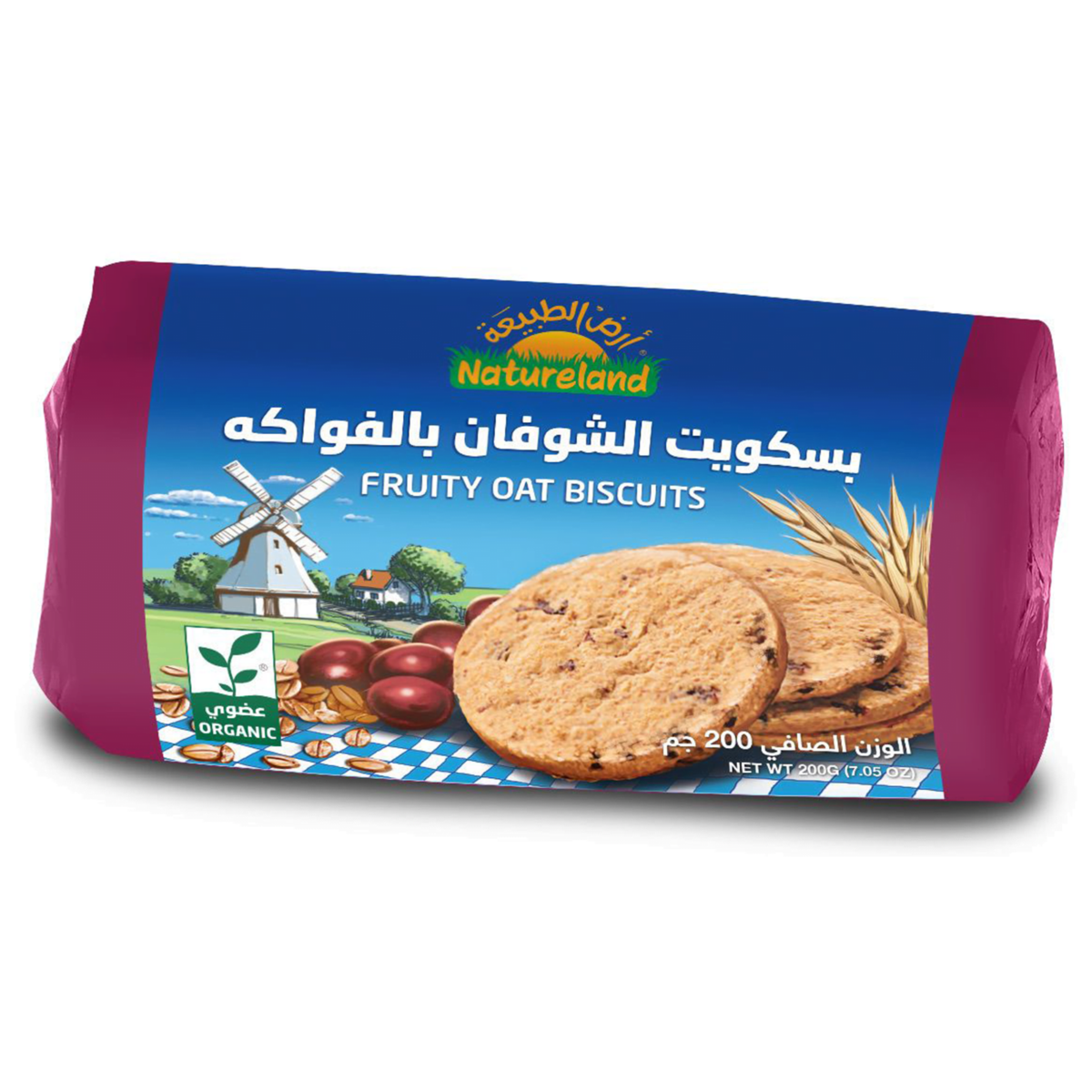 fruity-oat-biscuits-3_3 Nature Land, Fruity Oat Biscuits (200 g) - Image 1