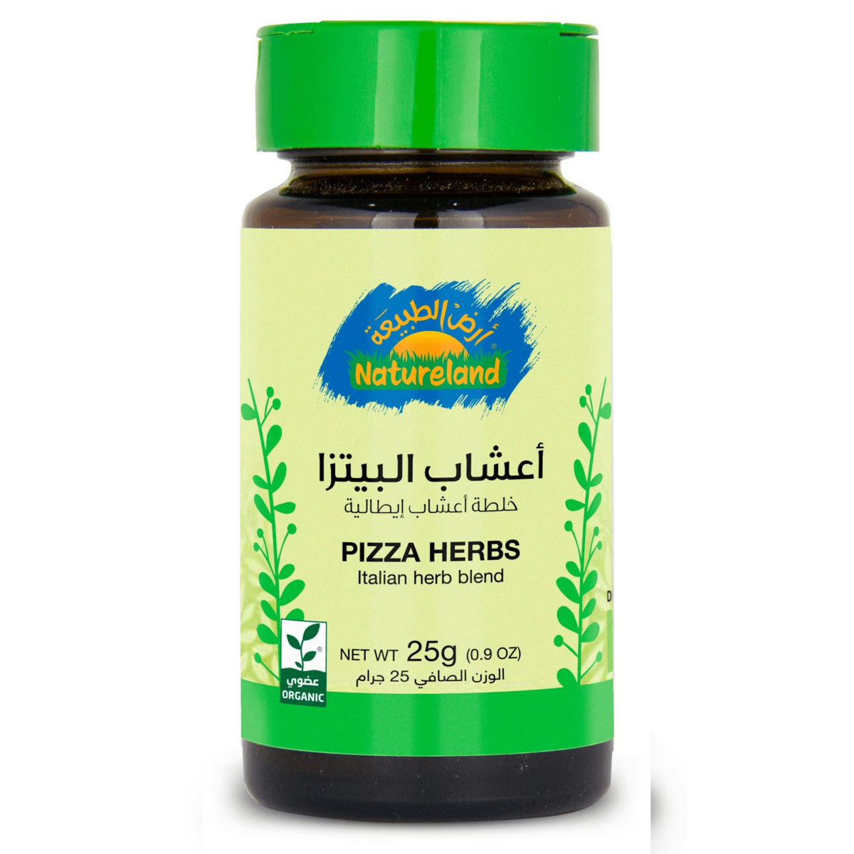Nature Land, Organic Italian Pizza Herbs (25 g) - Image 1