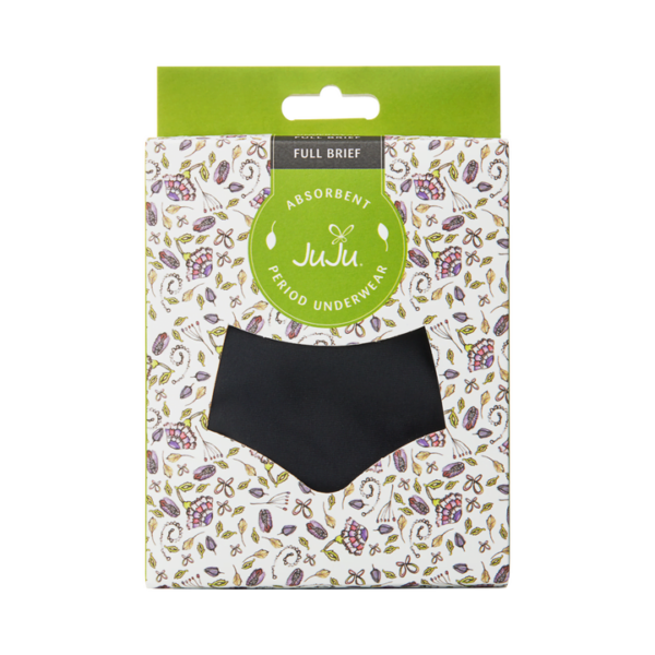 Juju, Absorbent Underwear, Full Brief