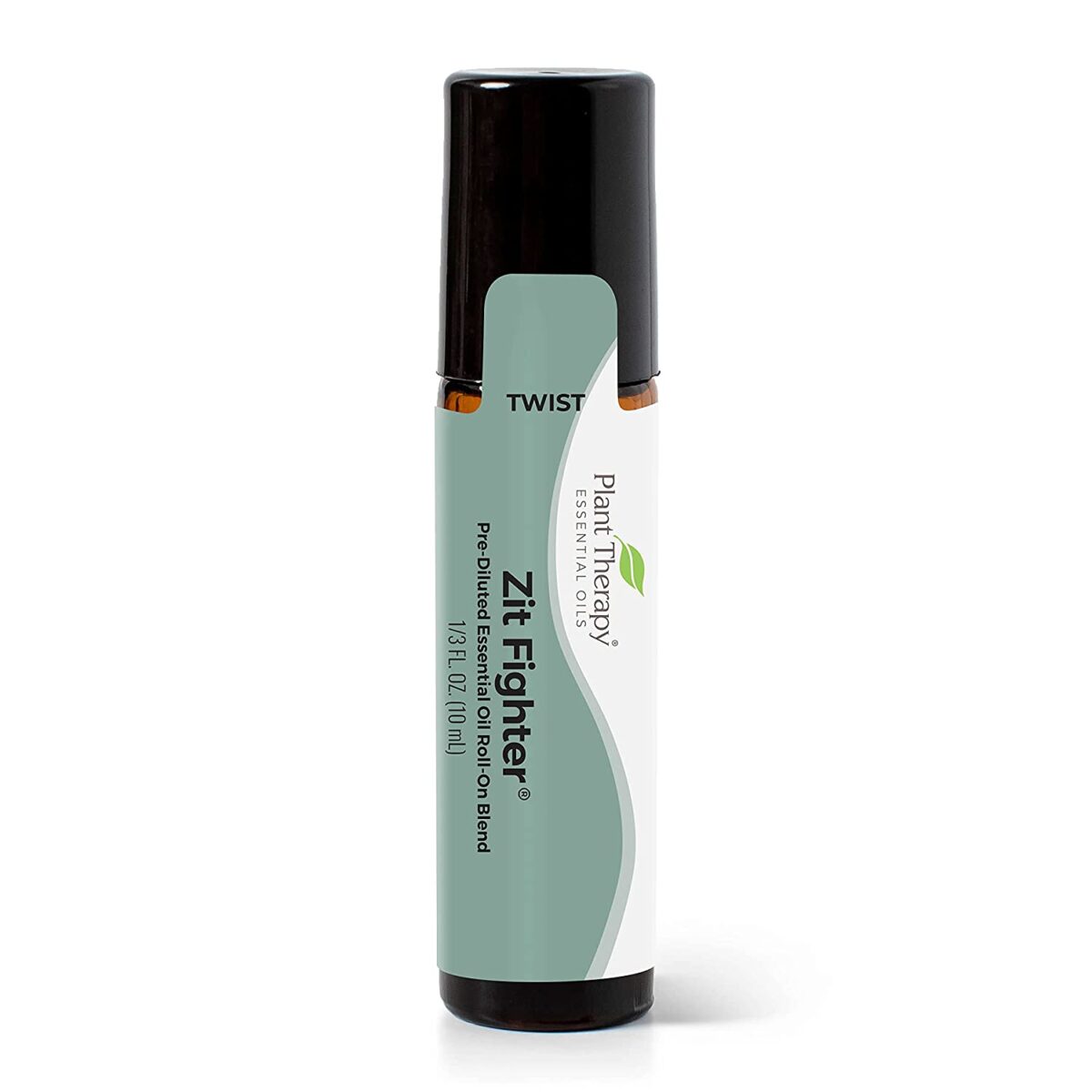 Plant Therapy, Zit Fighter Essential Oil Blend Pre-Diluted Roll-On (10ml) - Image 1
