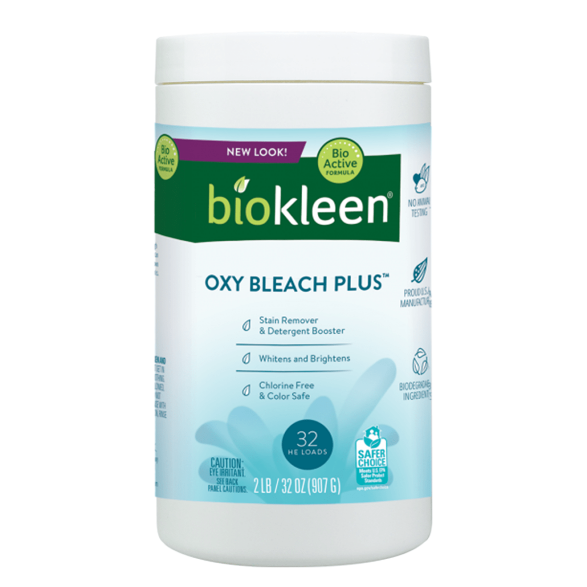 BioKleen, Laundry Powder, Oxygen Bleach Plus (32 Loads) - Image 1