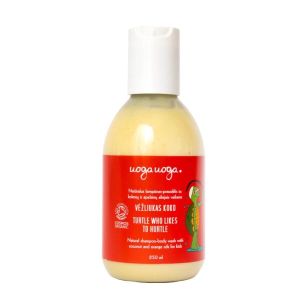 Uoga Uoga, Turtle Who Likes To Hurtls Kids Shampoo & Shower Gel (250 ml)