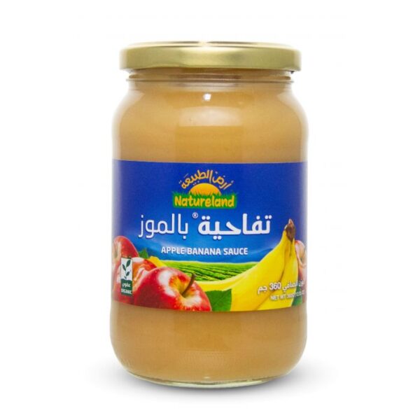 Nature Land, Apple Banana Sauce (360 g)