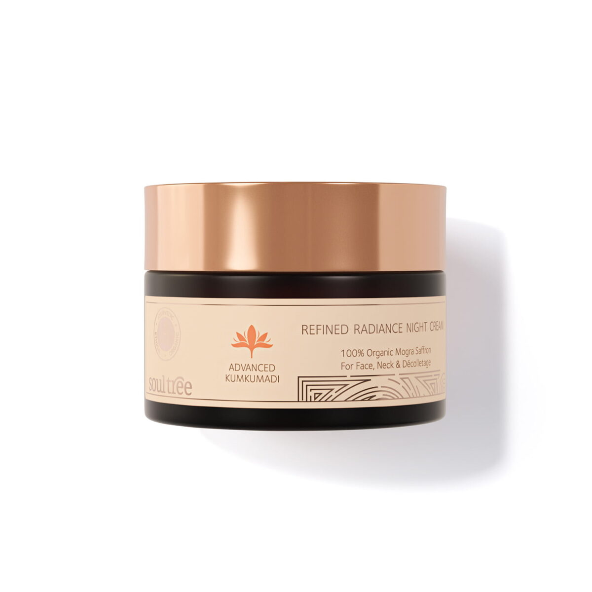 8906026914531_1 SoulTree, Advanced Kumkumadi Refined Radiance Night Cream (50 ml) - Image 1