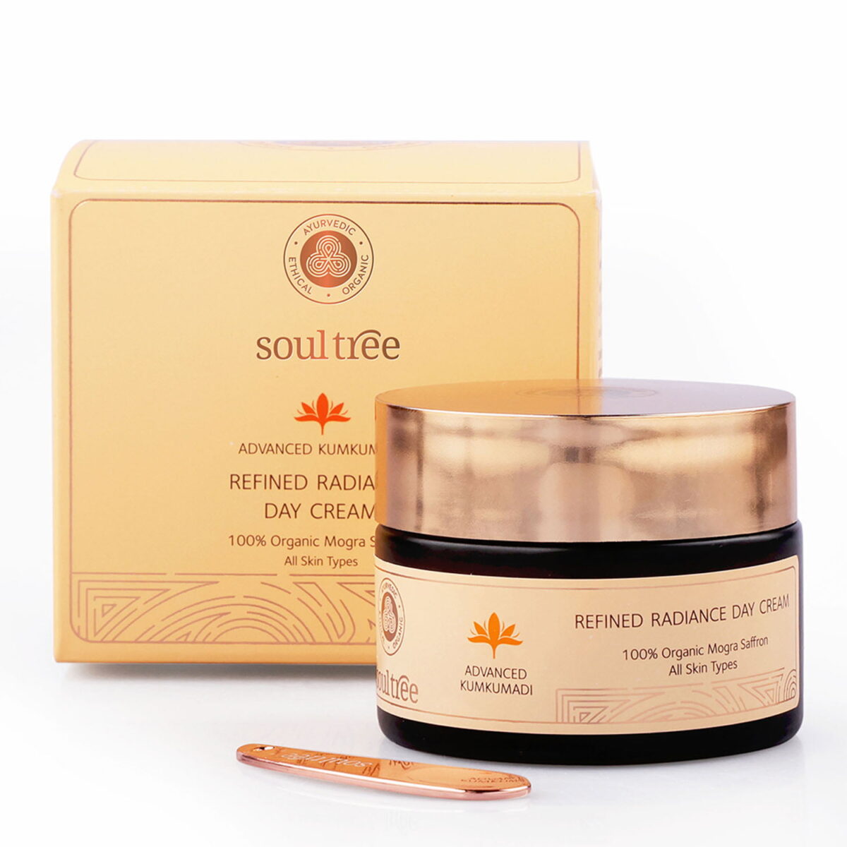 Day cream SoulTree, Advanced Kumkumadi Refined Radiance Day Cream (50 ml) - Image 1