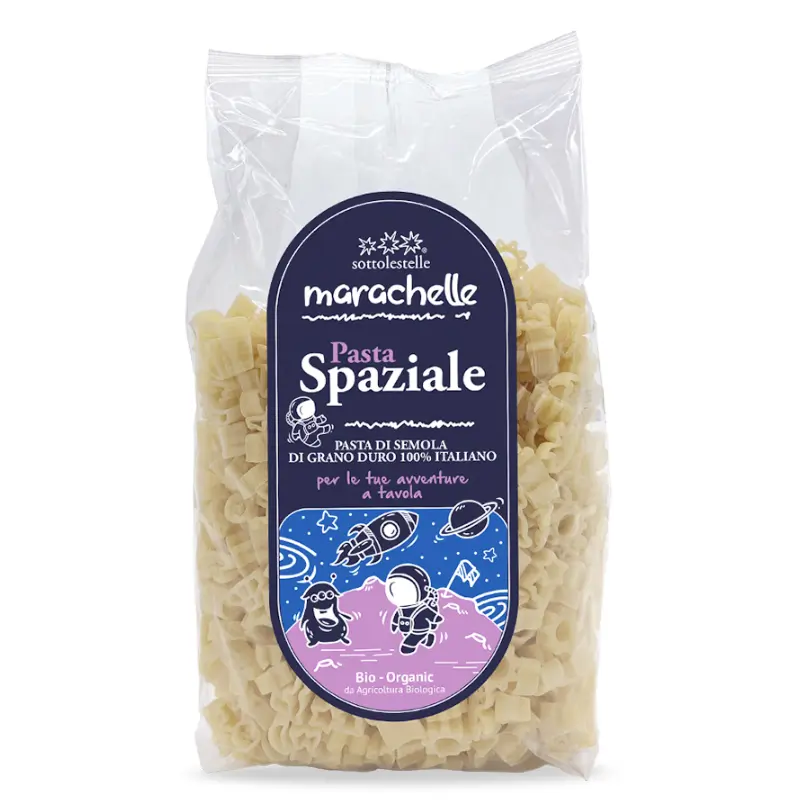 SOT-Kids-Pasta-Space-500g Sottolestelle, Kids Pasta Space  (500 g) - Image 1