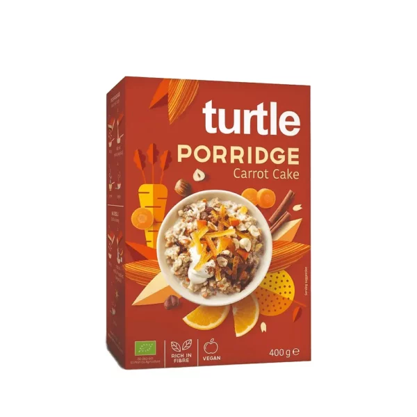 Turtle, Porridge Carrot Cake (400 g)