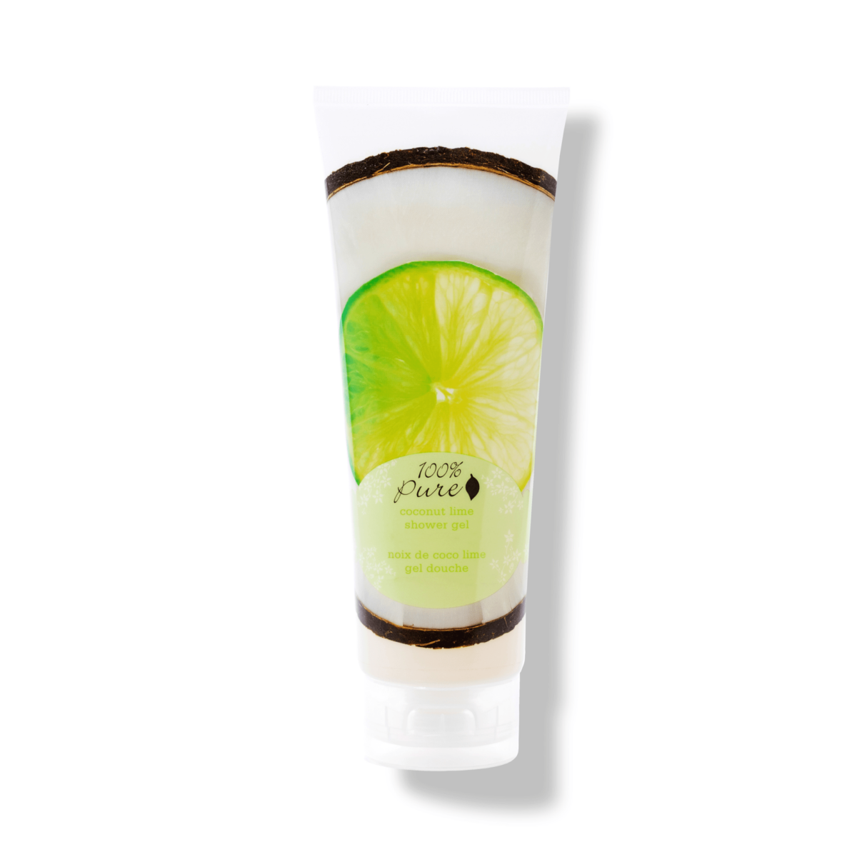 100% Pure , Coconut Lime Shower Gel (238ml) - Image 1