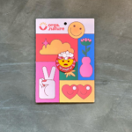 Organature Brooch with Magnetic Back- "مو طبيعي ابدا"