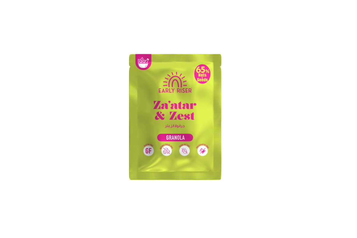 za'atar & zest Early Riser, Za'atar & Zest Granola Sachet (35g) - Image 1