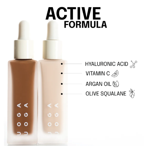 Untitled design (35) Uoga Uoga, Mineral Serum Foundation With Hyaluronic Acid & Vitamin C, SPF20 (30 ml) - Desolate Shore 685 - Image 6