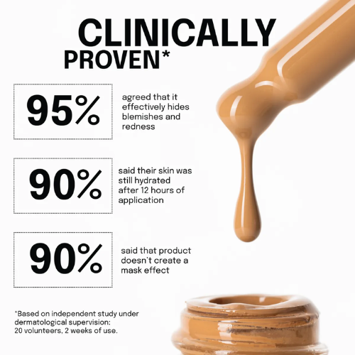 Untitled design (36) Uoga Uoga, Mineral Serum Foundation With Hyaluronic Acid & Vitamin C, SPF20 (30 ml) - Desolate Shore 685 - Image 5