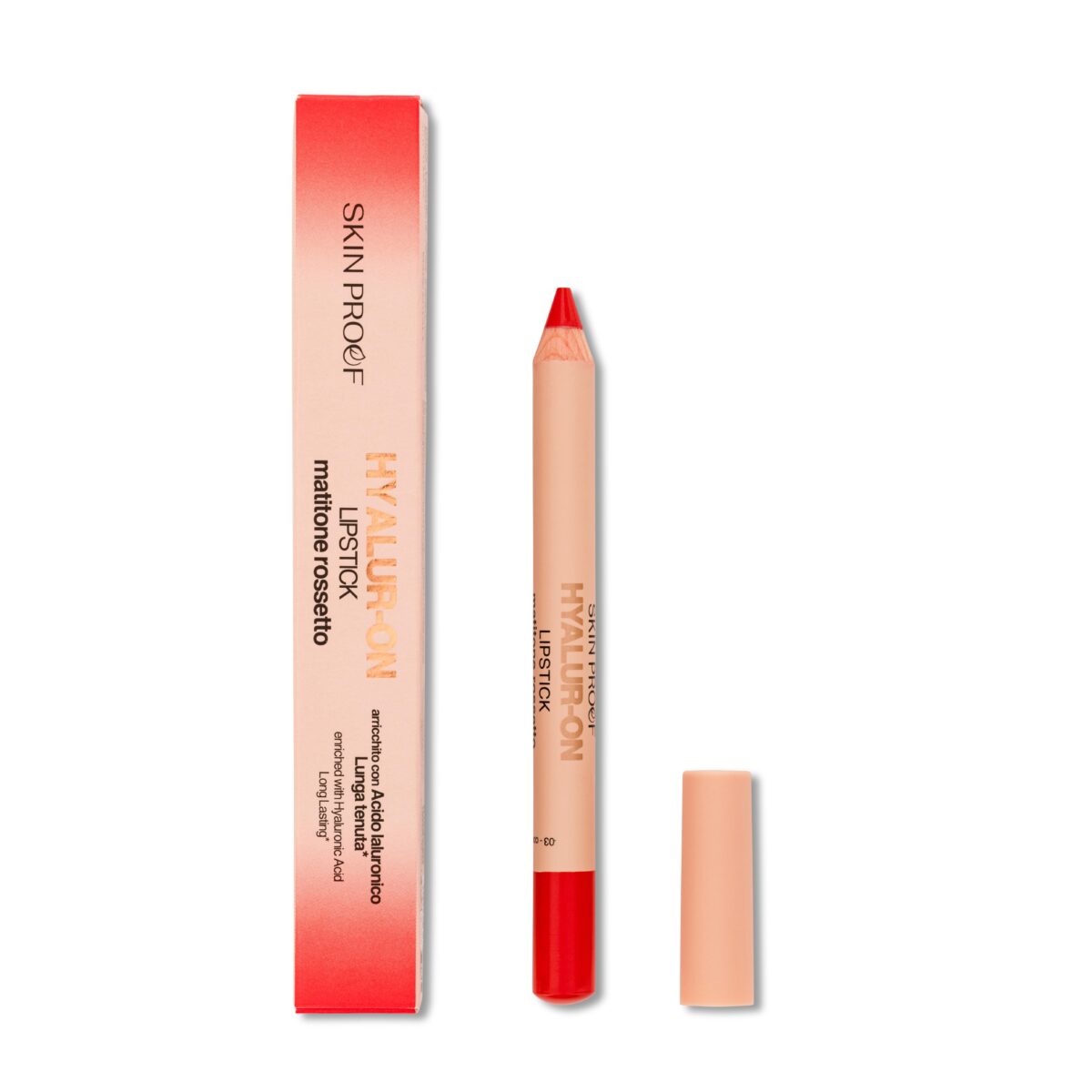 8055305750091_40103_0_HYALUR-ON_MATITONE_ROSSETTO_03-Coral Skin Proof, Hyalur-on Lipstick Pencil - 03 Coral - Image 1