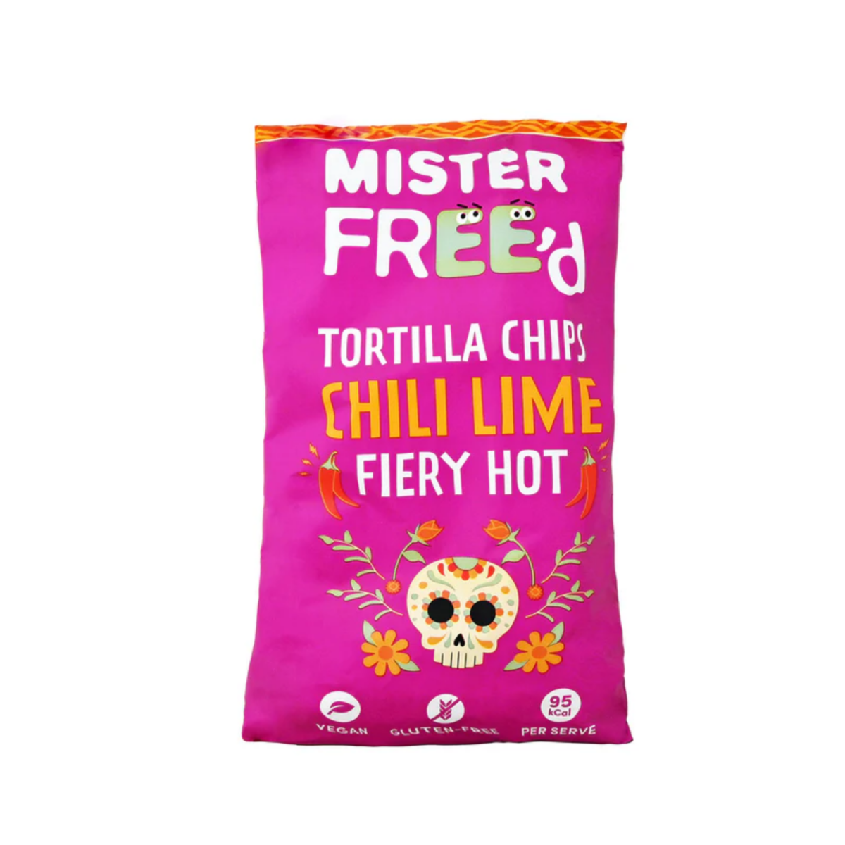 Mister Free'd, Tortilla Chips Chilli Lime (135 g) - Image 1